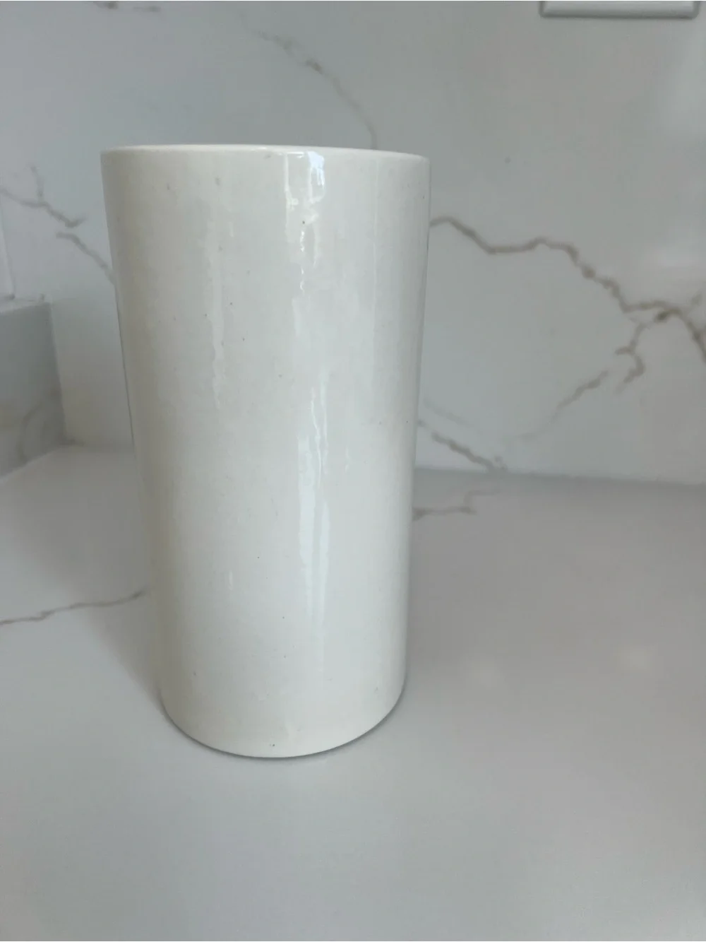 Vintage Haeger Gardenhouse Mid Century Ceramic Cylinder Vase